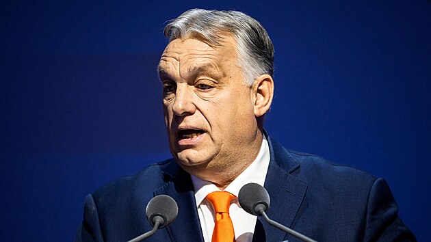 Ma�arsk� premi�r Viktor Orb�n (20. ledna 2025)