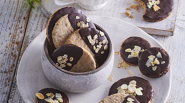 Suenky s ovesnými vlokami a okoládou