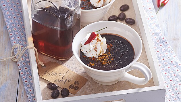 Kávová okoláda s chilli