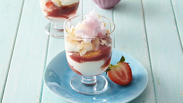 Pohár s cukrovou vatou