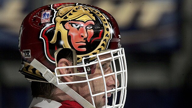 �esk� brank�� Dominik Ha�ek b�hem anga�m� v Ottaw�