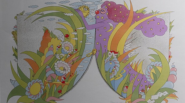 Galerie Desítka v Obchodním dom� Zlín p�edstavuje mistry �eské ilustrace. Mezi...