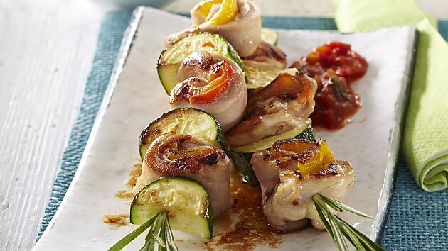 Vepové rolky na rozmarýnu