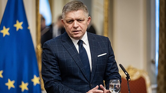 Slovensk� premi�r Robert Fico (21. ledna 2025)