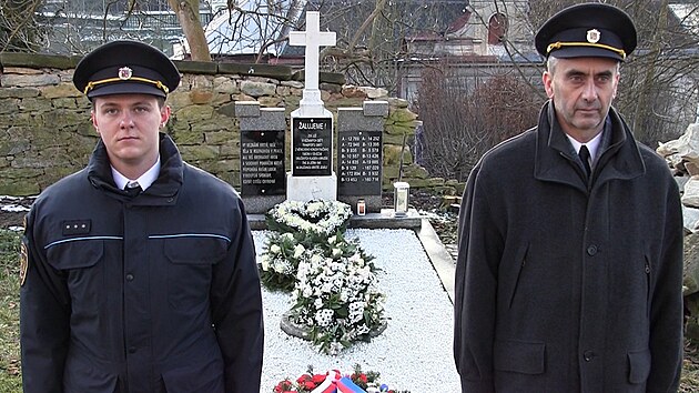 V Brandse nad Orlic se konal pietn akt u pleitosti udlost spojench s transportem smrti, kter Brandsem nad Orlic projdl 24. ledna 1945.