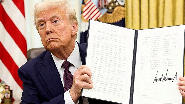 Prezident Spojen�ch st�t� americk�ch Donald Trump