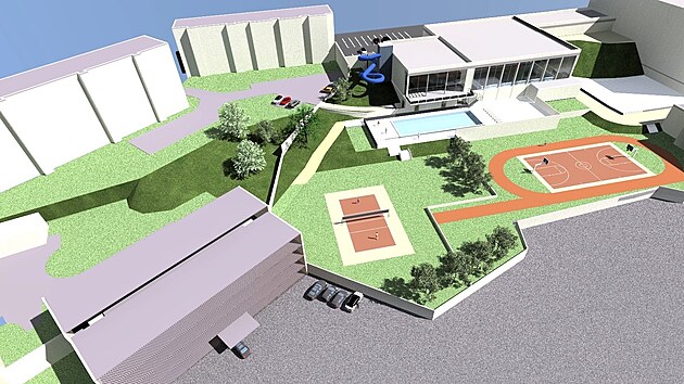 Vizualizace mon podoby baznovho centra v Chebu