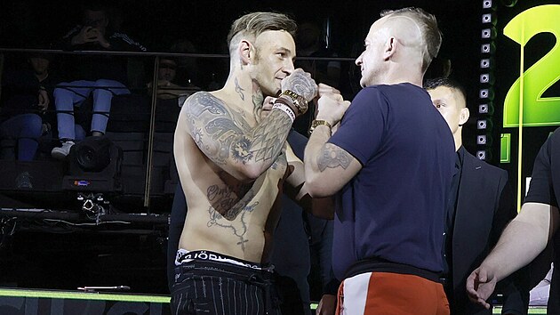 S�mer Issa a Martin Koci�n (TK ke Clash of the Stars 11, Praha, 13. ledna 2025)