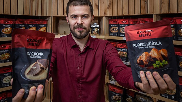 Majitel firmy Expres Menu Adam Sogel (12. ledna 2025)