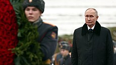 Ruský prezident Vladimir Putin na oslavách 81. výroí konce blokády Leningradu...