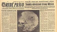 Dal�í triumf sov�tské v�dy. Rudé Právo informuje o prvních snímcích odvrácené...
