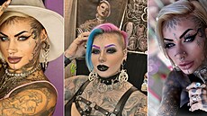 ena je jako chameleon.