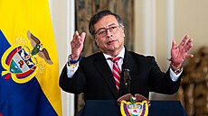 Kolumbijský prezident Gustavo Petro (14. prosince 2024)