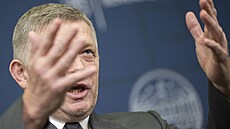 Slovenský premiér Robert Fico (22. ledna 2025)