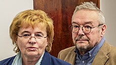 Tisková konference eskomoravské konfederace odborových svaz proti navrhované...