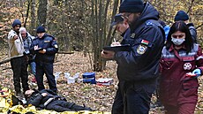 Uprchlíci na hranicích mezi B�loruskem a Polskem (29. �íjna 2024)