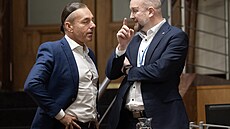 Mimořádné jednání pražského zastupitelstva. Na fotce je zastupitel Stanislav...