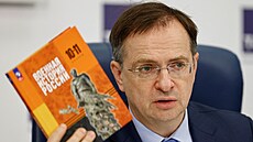Vladimír Medinskij, poradce Kremlu a pedseda Ruské vojenské historické...