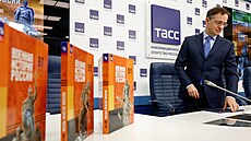 Vladimír Medinskij, poradce Kremlu a p�edseda Ruské vojenské historické...