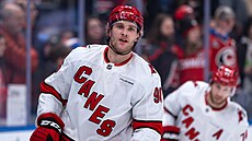 Finský úto�ník Mikko Rantanen v nezvyklých barvách. Po ne�ekané vým�n� putoval...