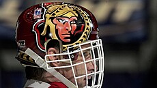 �eský branká� Dominik Ha�ek b�hem anga�má v Ottaw�