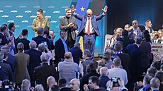 Volební lídr opozi�ní k�es�anskodemokratická unie CDU/CSU Friedrich Merz s...