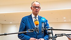 Lídr K�es�anskodemokratické unie CDU/CSU a opozi�ní kandidát na n�meckého...