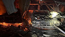 Ruský útok v Kyjevské oblasti zniil veterány, které ve ve svém bývalém sídle v...