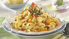 Tagliatelle s pe�enými paprikami