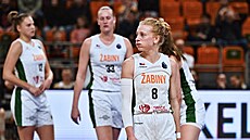 Zklamaná Petra Záplatová po prohraném ukátní se Salamancou.