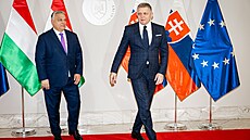 Slovenský premiér Robert Fico p�ijal ma�arského premiéra Viktora Orbána. (21....