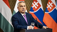 Ma�arský premiér Viktor Orbán zavítal na Slovensko. (21. ledna 2025)