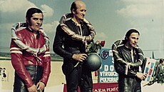 Eduard Klimek (vlevo) na mistrovství republiky v rcoe 1974. Zvít�zil Franti�ek...