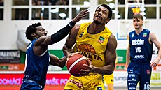 Ústí nad Labem, 26. 1. 2025. Basketbalová liga NBL, Sluneta Ústí nad Labem -...