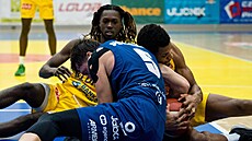 Ústí nad Labem, 26. 1. 2025. Basketbalová liga NBL, Sluneta Ústí nad Labem -...