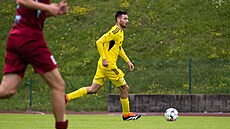 Mat�j Kubista, fotbalista Varnsdorfu.