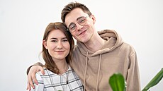 Veronika Ku�erová se zakladatelem Reknih Tadeá�em Kulou v po�átcích vzniku...