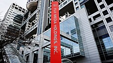 Úst�edí spole�nosti Fuji Media Holdings v Tokiu (27. ledna 2025)