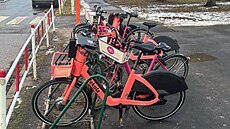 V Prost�jov� si lze nov� v rámci systému sdílených kol p�j�it i elektrokola.