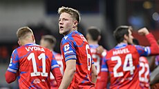 Plzeský záloník Luká erv po gólu v utkání s Anderlechtem.