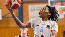 Shaina Pellingtonová z Trutnova zakon�uje na hradecký ko�.