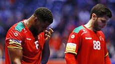 Zklamaný portugalský házenká� Victor Alvarez
