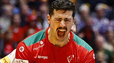 Portugalský házenká� Salvador slaví.