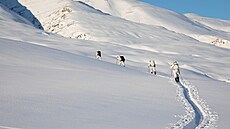 Americké speciální jednotky pro boj v horách a dánské speciální jednotky...