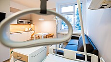 Dva nadstandardní rodinné pokoje v hradecké porodnici
