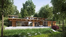 Luxusní prefabrikovaný rodinný d�m od americké spole�nosti Turkel Design