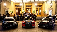 Momentka ze zahájení nové sezony WRC na Rallye Monte Carlo (19. ledna 2025).