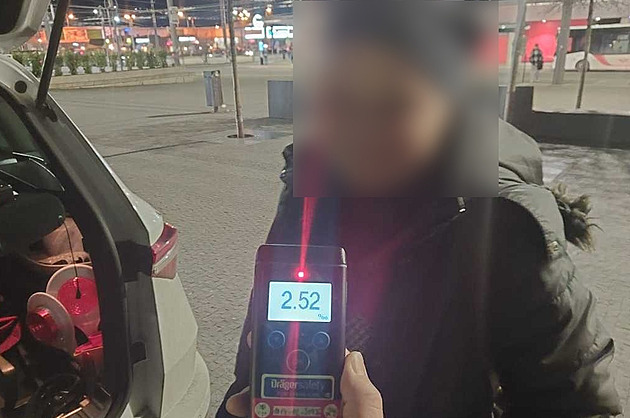 Zbloudilá seniorka v Pardubicích nadýchala lehce p�es dv� a p�l promile. (30....