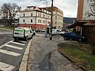 V ulici Velk Hradebn v st nad Labem unikl plyn. Byla nutn evakuace ty...