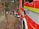 Hasi�i v potoce v Kunratic�ch zasahuj� u �niku nezn�m� l�tky. (31. ledna 2025)